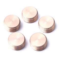 5pcs 1/8″ 1/4″ 3/8″ 1/2″ NPT Brass Internal Hex Thread Socket Pipe Plug