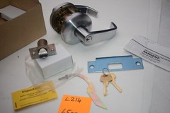 SARGENT 28 65G37 Satin Chrome Cylindrical Lock 6500 Classroom Lever Door Lock