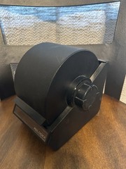 Vintage Rolodex 1753 Model Metal Tabletop Roll Top Office Card File Black USA