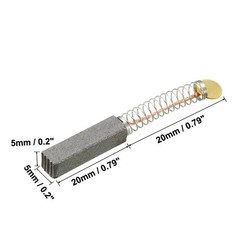 20*5*5mm Carbon Brush Vacuum Cleaners Angle Grinder Blowers For Circular Saws