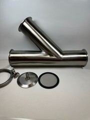 True Clean PR-LS-40E-QN 4″ S/S316 Product Recovery Launcher EPDM Tri-Clamp – NOS