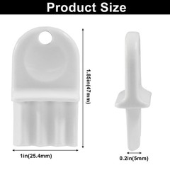 5 Pcs Tissue Dispenser Key Replacement Universal Paper Towel Dispenser Key, U…