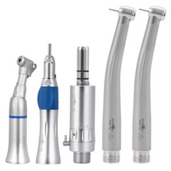 Portable Dental Turbine Unit Weak Suction Work Air Compressor/ Handpiece 2/4Hole