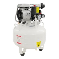 30L 3/4HP Dental Air Compressor Portable Air Compressor with Muffler 120PSI 110V