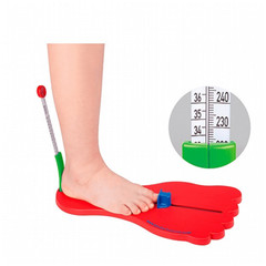 Ruck Plus12med Foot Length Measuring System Shoe 18-50 Adult Children Device