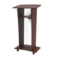 Wood Acryilic Podium Church Pulpit Frost Event Speaker Pulpit Lectern School