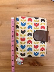 Vintage Tulip Flower Franklin Covey 365 Ring Planner Filofax Dupe Organizer