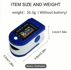 New Fingertip Pulse Oximeter LK87 With Strap And Belt Pouch