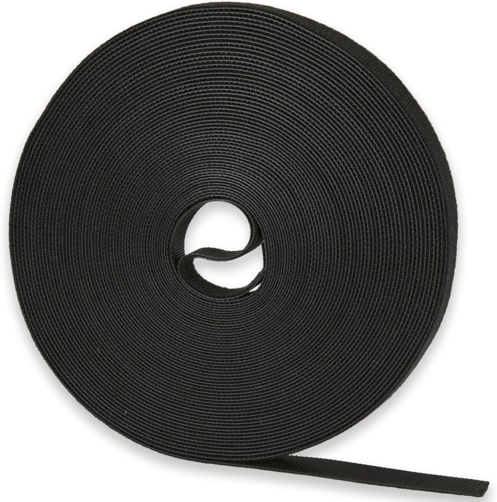 40 Yards x 1/2 inch Hook and Loop Roll, Reusable Fastening Cable Ties, Multi-…