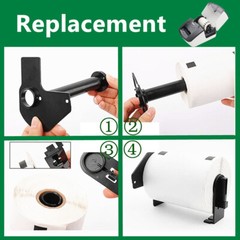 LABELS ROLL FITS BROTHER QL500 QL560 QL570 QL580 QL700 QL720NW QL710W QL1050
