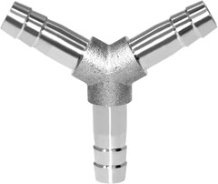 Stainless Steel 5/16″ Hose Barb 3 Way Y Shaped Union Home Brew Fitting