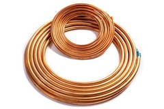 3/8″ OD X 50 FT ACR Soft Copper Refrigeration Tubing MADE IN USA