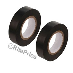 6 Rolls General 3/4″ X 20 yds Vinyl PVC Black Insulated Electrical Tape 3 Pk-New
