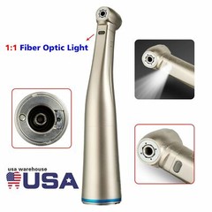 Pieza de mano de contraángulo dental LED Fibra óptica Baja velocidad φ2.35mm