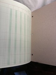 Norcom Columnar Pad 50 Sheets 6 Columns 11 x 8.5 Inches Green #76706 Non-Glare