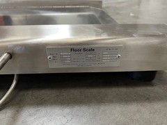 US-LD2828SS-P-EX “SafeWeigh” Drum Scale (2,500 lb x 0.5 lb)