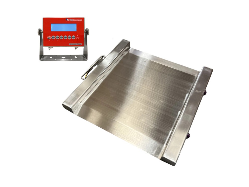US-LD2828SS-P-EX “SafeWeigh” Drum Scale (2,500 lb x 0.5 lb)