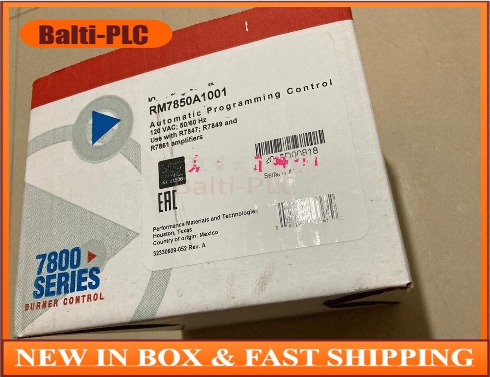 Honeywell RM7850 A 1001 RM7850A1001 Burner Control New & Genuine Fast Ship