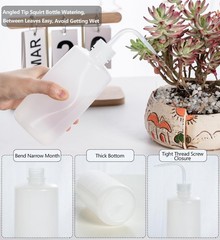 Melphoe Tattoo Wash Bottle Squeeze 3Pcs 500ml Squirt 3*500ml, White