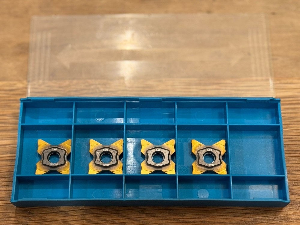 INGERSOLL TQJ 27-3.00-0.20 New Carbide Inserts 6402227 Grade TT9080 (4 PCS)