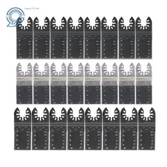 48 Piece Bi-metal Precision Tooth Oscillating Multi Tool Saw Blades