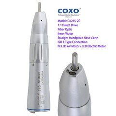 COXO Dental Electric Handpiece 1:5 LED Contra Angle Fiber Optic NSK X95L X25L