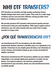 Custom DTF Gang Sheets, DTF Transfers, Direct to Film Prints, Hot Peel 22″ x 24″