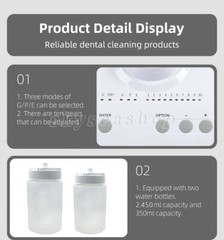 SKE1-LED Dental Piezo Ultrasonic Scaler With 5Tip & 2 bottles For EMS/WOODPECKER
