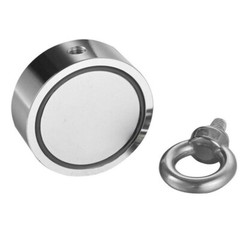 Double Side Fishing Magnet 1100LBS Neodymium Heavy Duty Treasure Hunt Searching