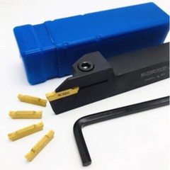 20mm MGEHR2020-3 Lathe Turning Tool grooving cutting holder + MGMN300-M Inserts