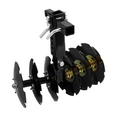 20” Rear Disc Harrow 6 pieces Disc Plow Adjustable Heavy Duty Durable Universal