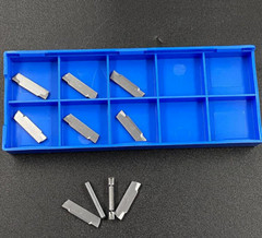 10PCS MGMN200-G H01 2.0mm CNC Lathe Grooving Carbide Inserts For Aluminum