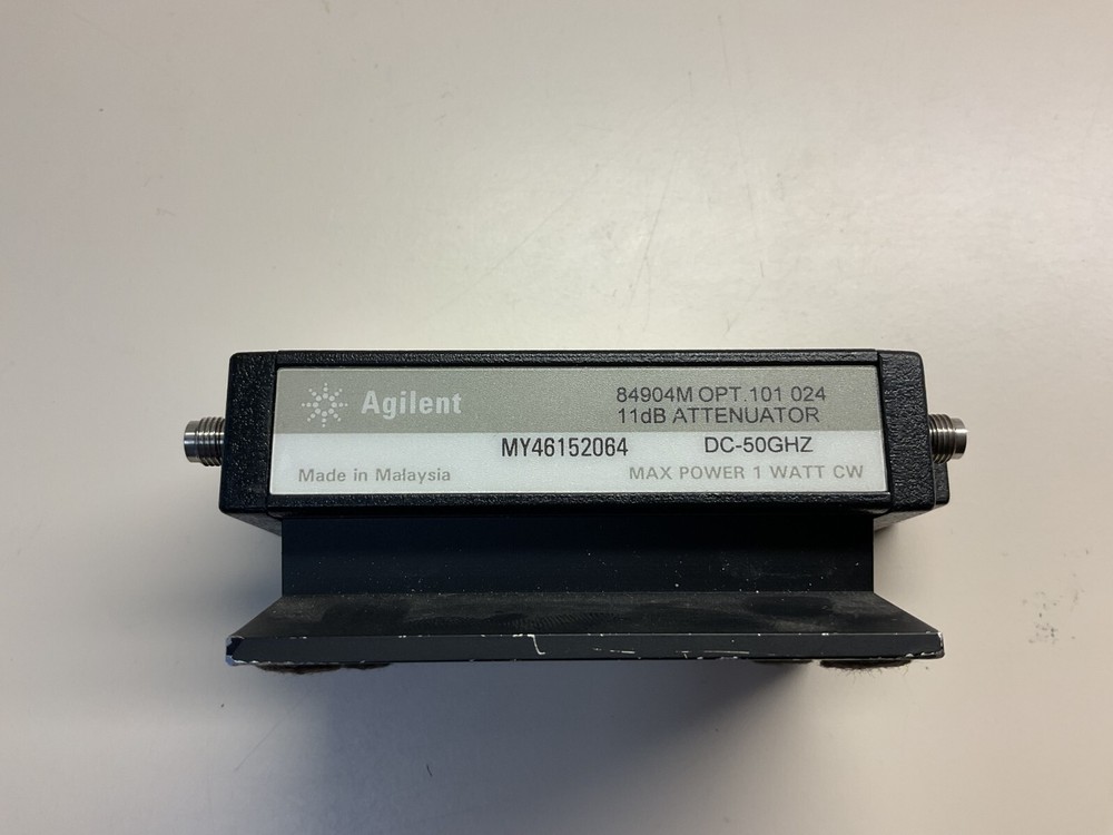 Agilent HP Keysight 84904M Step Attenuator 0-11 dB DC-50GHz 2.4mm (F) OPT101-024