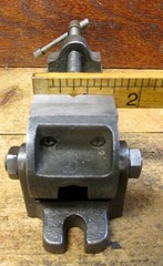 Small Vintage Palmgren No. X1 Tilting Machinist Drill Press Vise USA Tool