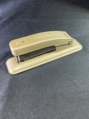 Vintage Swingline Cub #77 Stapler Light Tan, Long Island City 1, New York USA