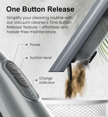 Tranqwil Cordless Handheld Vacuum, Lightweight Portable Vacuum 1.4lbs, Powerf…