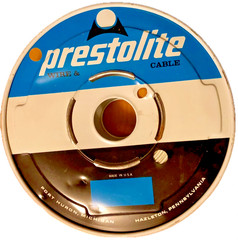 Prestolite M5086/2-18-9 White PVC Insulation 18-AWG Stranded Wire 600V 500 ft.
