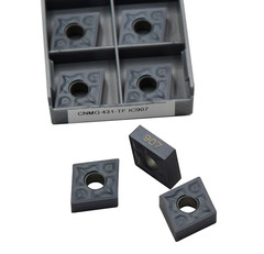 20pcs ISCAR CNMG120404-TF CNMG431-TF IC907 New Carbide Inserts CNC blade