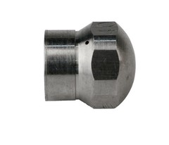 Schieffer 1/8″ x 50′ Sewer Jetter Hose & 5.0 Button Nose & 5.5 Rotating Nozzles
