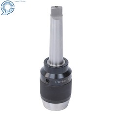 1/32-5/8 Keyless Chuck MT3 Integral Shank Steel Construction for Lathe Mill