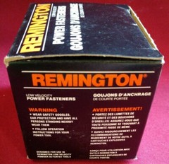 Remington 1″ Top Hat Power Fasteners HT100 Powder Actuated lot of 3 100 per Box