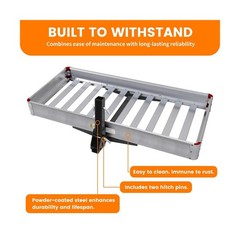 MaxxHaul 50149 500-lb Capacity 50 inch x 22 inch Hitch Mount Premium Folding …