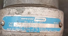 Crouse-Hinds BP-46036 Explosion Proof Male Plug 60A 600V 3W 3P (L-28)