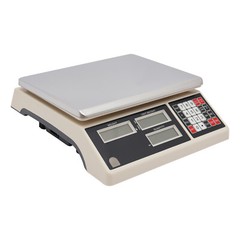 Industrial Counting Scale, 30kg X 0.5g, Digital Scale for Parts and Coins, g/k
