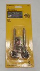 4 in. Chromate-Plated Screw Type Swing Hardware Easy to install