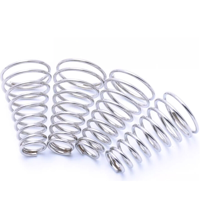 0.4mm-2mm Wire Dia. Tower Spring Conical Compression Spring 304 Stainless Steel