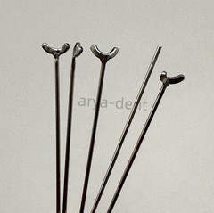 Dental Ortho Ball Retainer J Clasp Wire Oblique Clasps Bars Y-Type Scheu Style