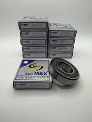 10 pcs BearMAX 6206-2RS 30x62x16mm Rubber Seal Deep Groove Ball Bearings 62062RS