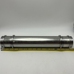 15.5″ Shell and Tube Heat Exchanger Stainless Steel 32 Copper Tube Liquid Cooler