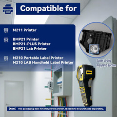 Lab Magnet Accessory Compatible for Brady M210, M210 Lab, M211, BMP21, BMP21-PLU